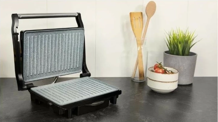 Električni žar Rock'nGrill 1500 Rapid, Cecotec, 1500 W, srebrn