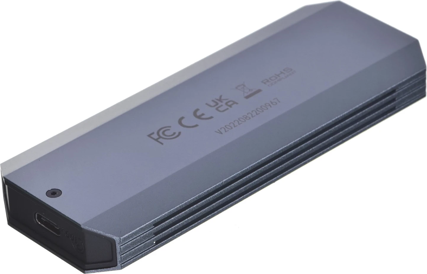 Ohišje za M.2 SSD Patriot Memory VXD, srebrno