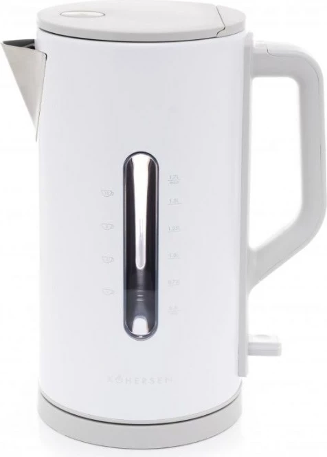 Električni grelnik vode KOHERSEN Modern Matt A451, 1,7 L, 3000 W, bel