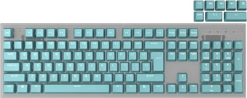 Kapke za tipkovnico, Genesis Lead 300, mentolne barve