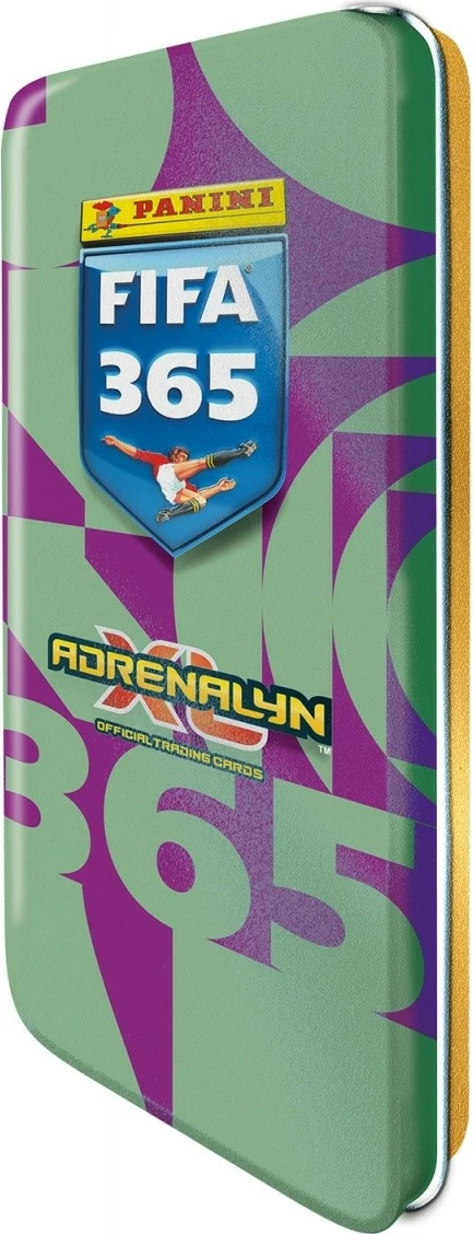 Kolekcionarska škatla z nogometnimi kartami, Panini FIFA 365 Adrenalyn XL 2026, Collector's Box Cards 2 048-02925, 9 kart (6 standardnih, 1 Limited Edition, 2 Momentum Gold)