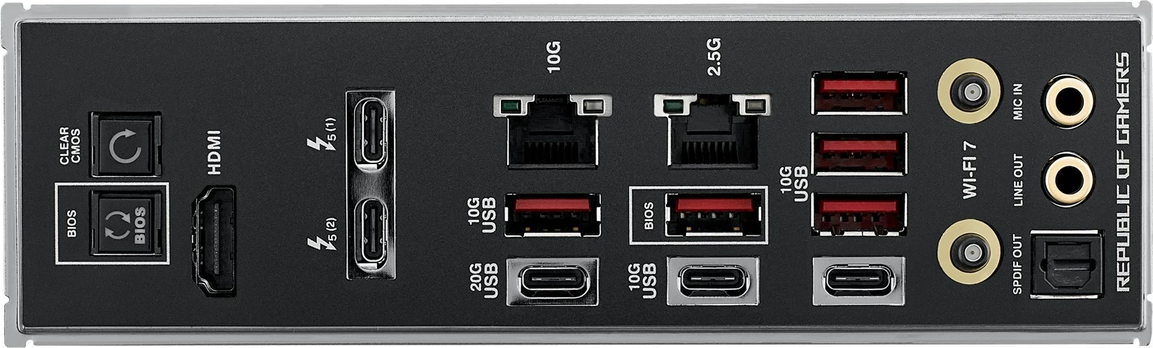 Matična plošča ASUS ROG MAXIMUS Z890 EXTREME, vtičnica LGA 1851, črna