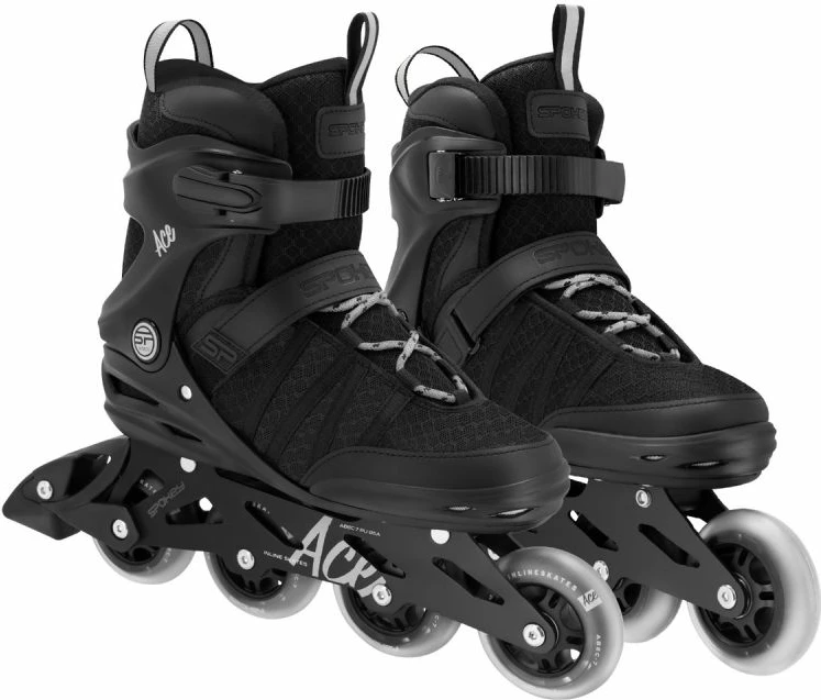 Rollerji Spokey za moške/ženske, črni