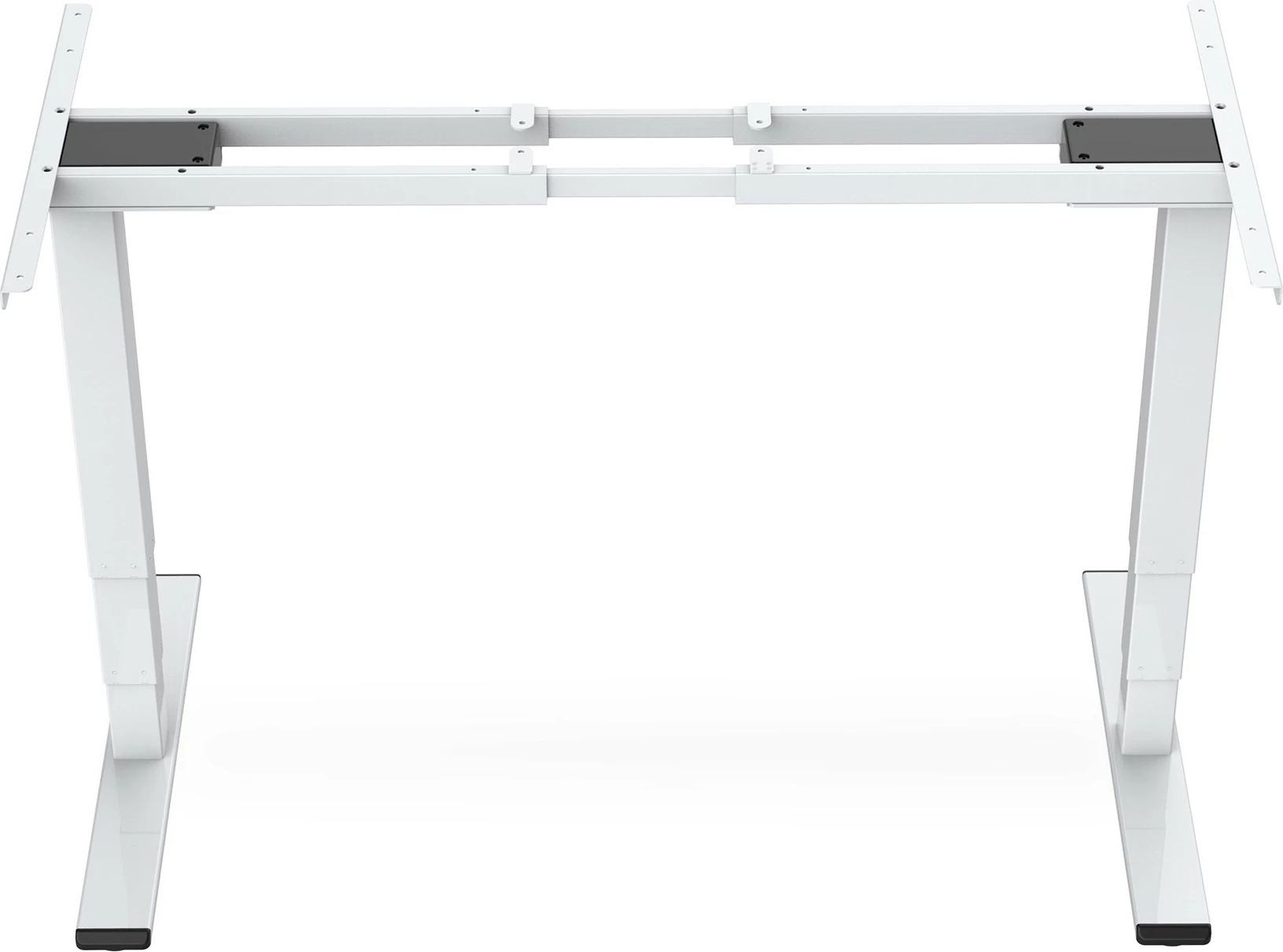 Električna kornja mize, dvojni motor, 3 ravni, bela Digitus