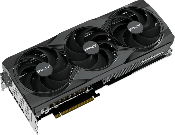 Grafična kartica PNY RTX 5070 Ti VERTO OC, 16GB GDDR7, 3 ventilatorji, črna