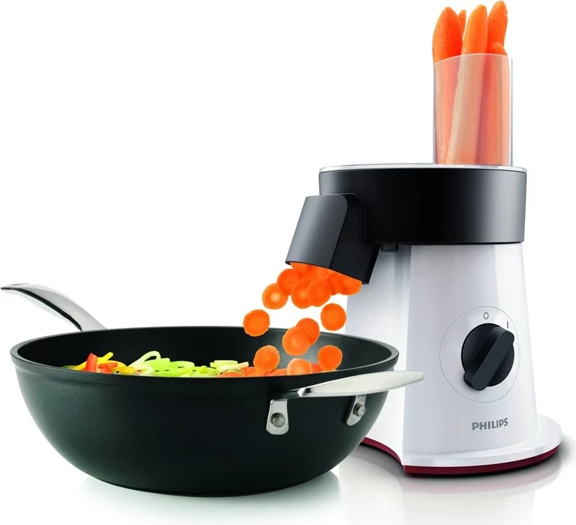 Sekuenci za solato Philips Viva Collection HR1388/80, črna