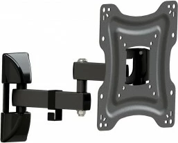 Stenski nosilec za TV/monitor ART RAMT AR-83, 10–42 palcev, 15 kg, kovina, črn