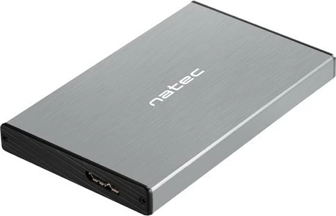 Zunanje ohišje za HDD/SSD 2,5" Natec Rhino Go NKZ-1281, USB 3.0, sivo