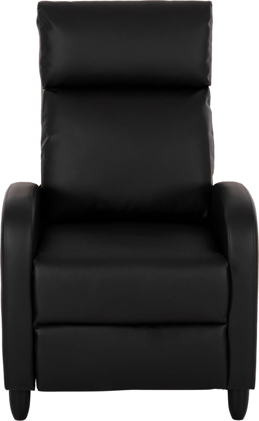 Sprostitveni naslanjač HIBER FH9782.11 črna PU 67,5x90x104Hcm