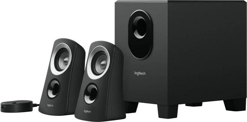 Zvočni sistem 2.1 Logitech Z313, črn