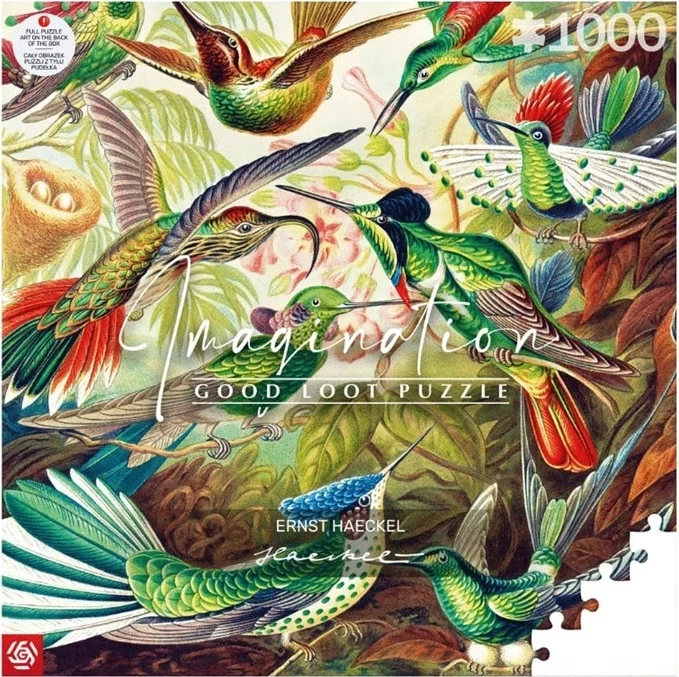 Puzzle Cenega Publishing Imagination Ernst Haeckel 1000 kosov, večbarvno