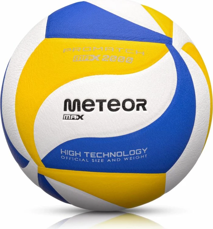 Volleyball žoga Meteor Max 2000, za moške in ženske, večbarvna