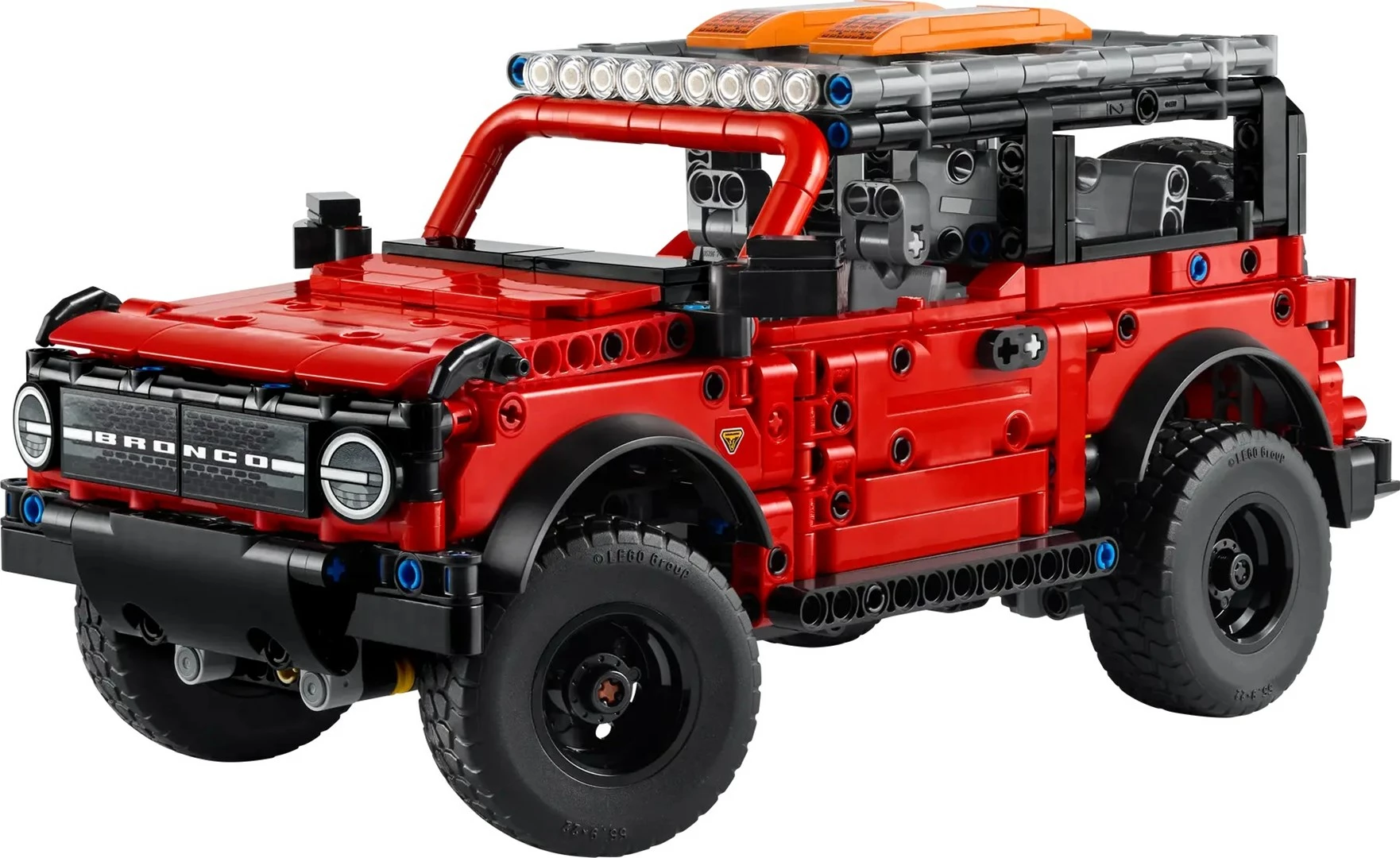 Model SUV Ford Bronco LEGO Technic 42213, rdeč, za otroke in odrasle