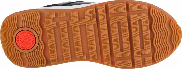 Nizke čevlje FitFlop F-Mode W FR1-001 za ženske, črne