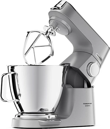 Planetarni mešalnik Titanium Chef Baker XL, Kenwood, 1200 W, inox, srebrn