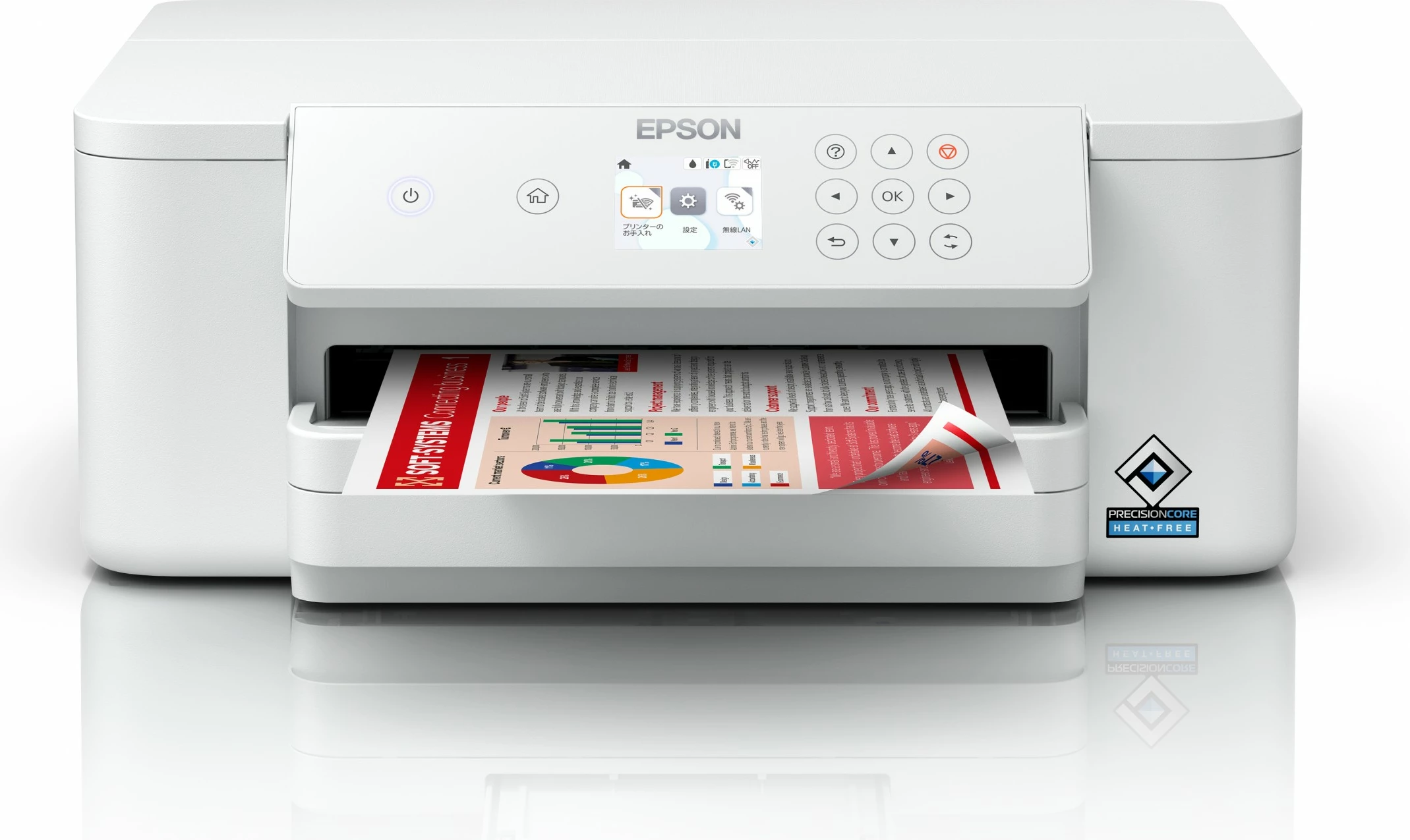 Barvni tiskalnik Epson WorkForce Pro WF-C4310DW, A4, Wi‑Fi, dvostranski, bel