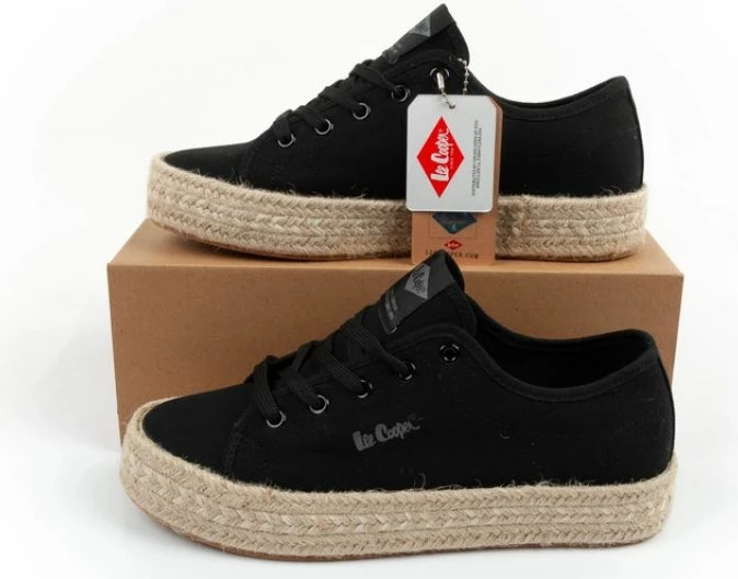 Ženske čevlje Lee Cooper, črne