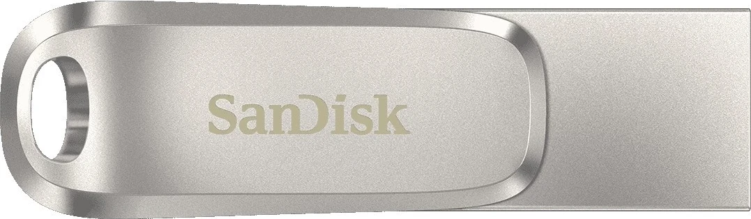USB ključek SanDisk Ultra Dual Drive Luxe, 32 GB, USB Type-C, srebrn