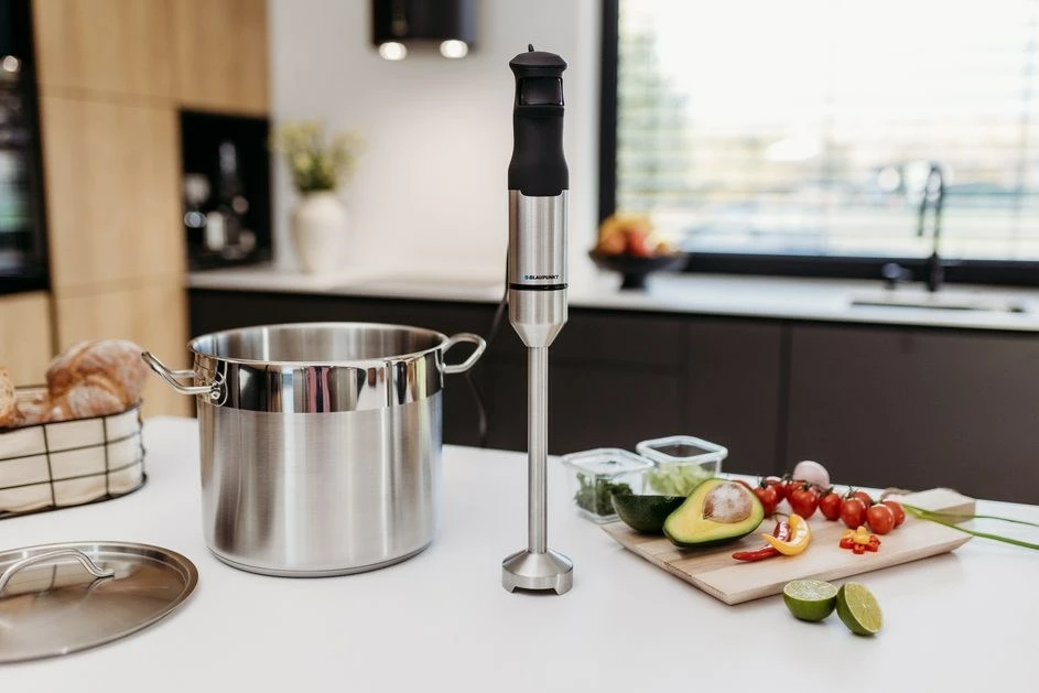 Rokni mešalnik 1200 W, Blaupunkt HBD611, srebrn