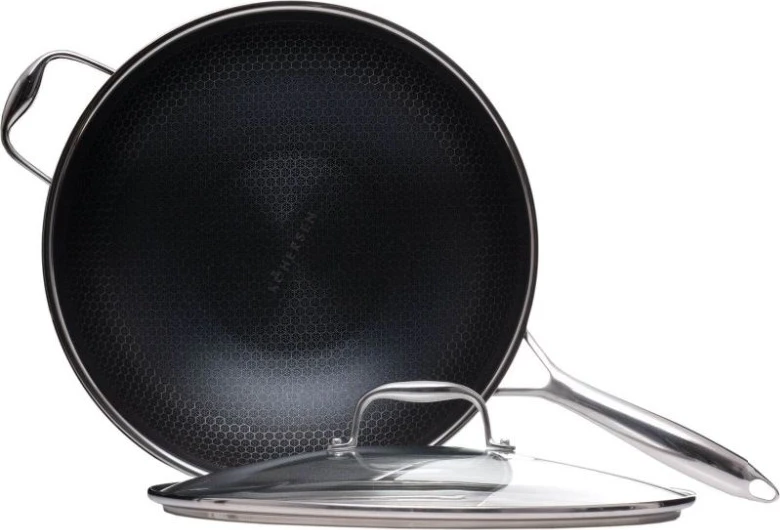 Wok Kohersen Black Cube, 32 cm