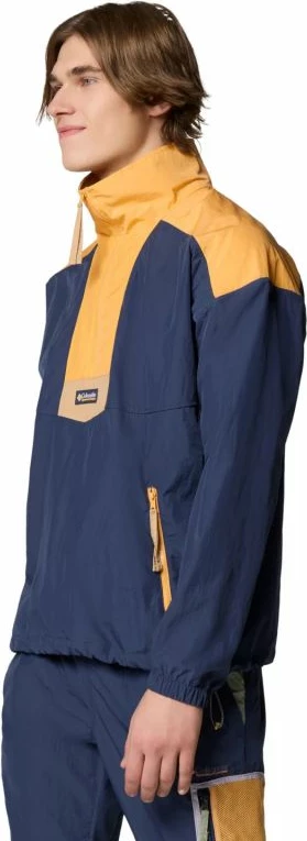 Jakna za moške, Columbia Riptide II Retro Windbreaker Anorak, modra