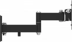 Stenski nosilec za TV/monitor ART RAMT AR-82, 10–27 palcev, 15 kg, kovinski, črn