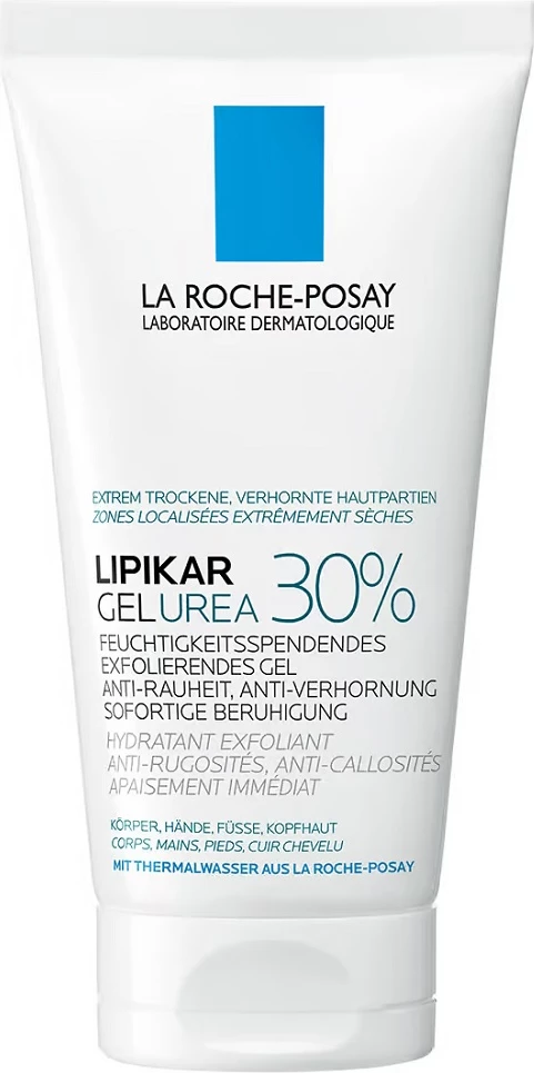 Eksfoliativni vlažilni gel La Roche-Posay Lipikar Gel Urea 30%, 50 ml