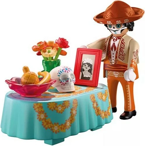 Tematski set PLAYMOBIL Dia de los Muertos Special Plus 71879, 17 delov, plastika, 4+
