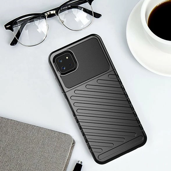 Ovitek za telefon Hurtel Thunder Case za Samsung Galaxy A22 5G, TPU, moder