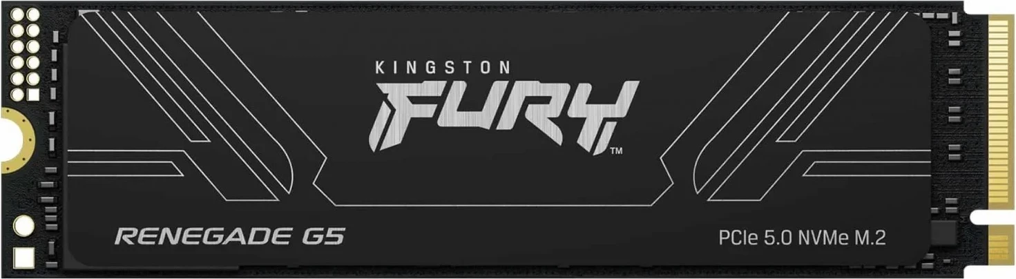 SSD 1TB M.2 PCIe 5.0 NVMe, Kingston Fury Renegade G5, črn