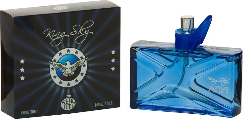 Toaletna voda za moške Real Time King Sky, 100 ml