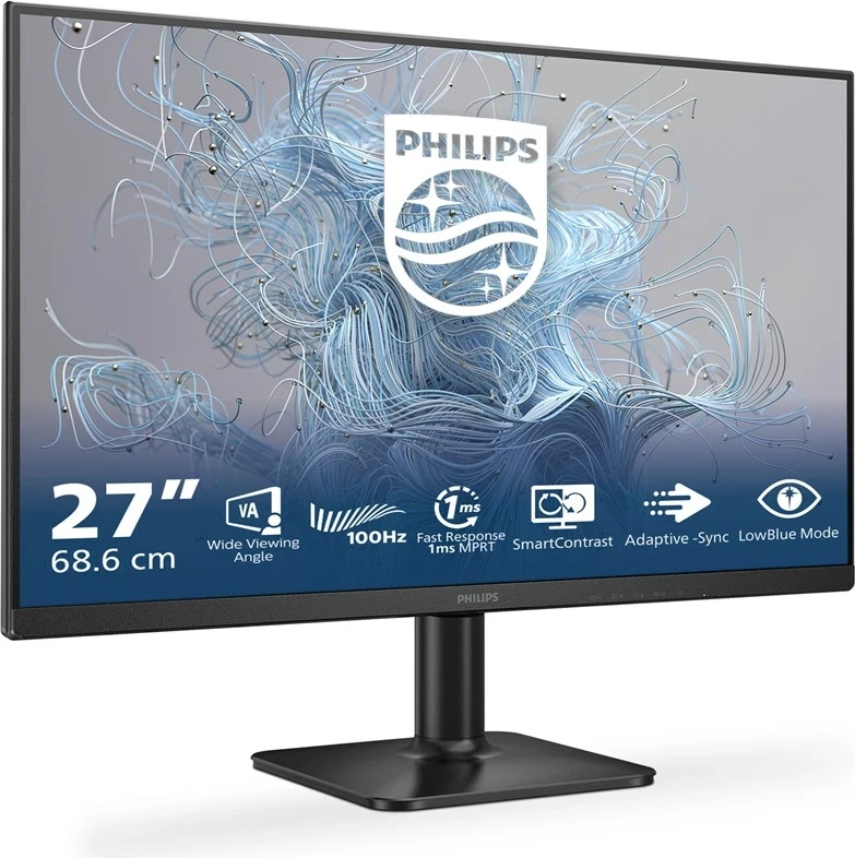 27" zaslon Full HD LCD, Philips 27E2N1100L/00, črn