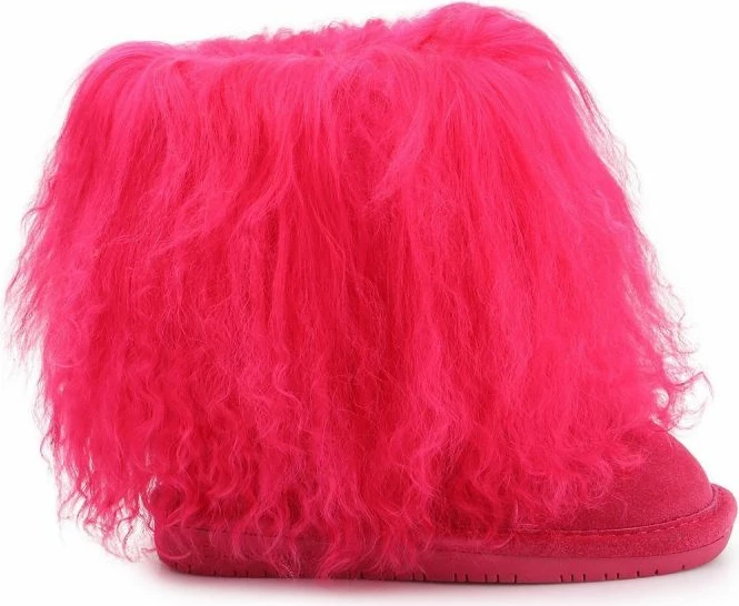 Visoke čevlje za deklice BearPaw Boo Toddler Jr, rožnate