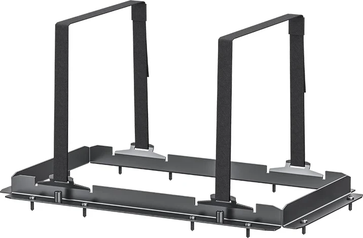 Komplet montaže za baterijo LFP 5 kWh, EcoFlow — z nosilci in trakovi