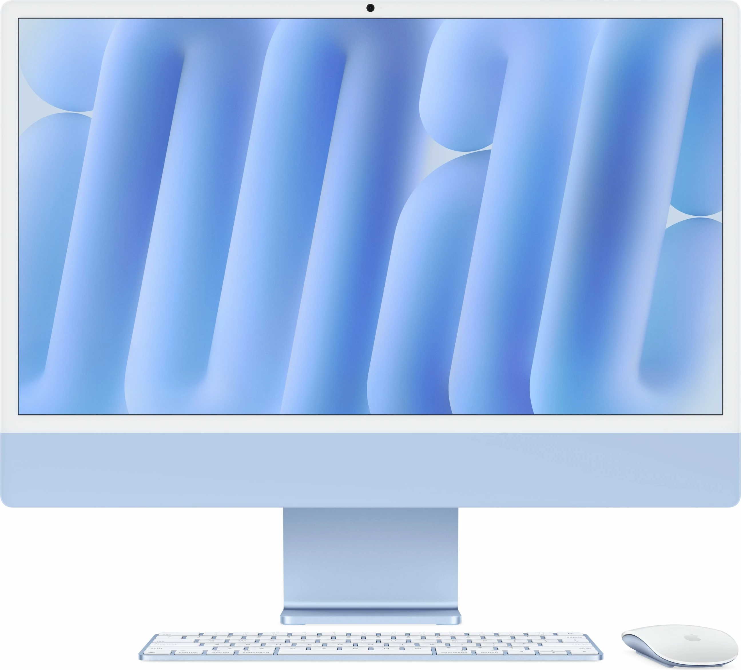 Računalnik iMac Apple 23,5" Retina 4.5K, Apple M, 16 GB RAM, 256 GB, moder