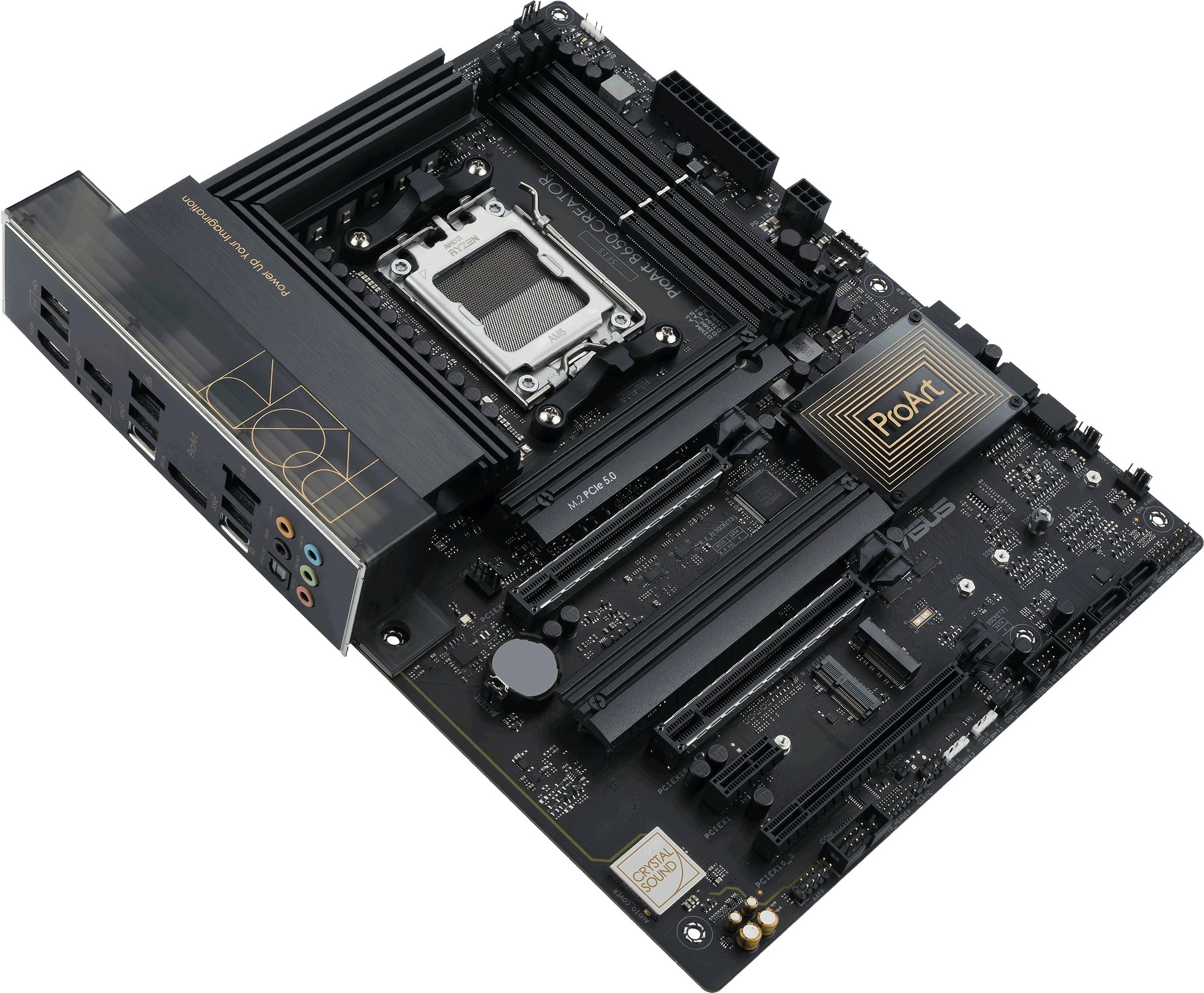 Napredna matična plošča ProArt B650-Creator ASUS, AMD Socket AM5, DDR5-SDRAM, 128 GB