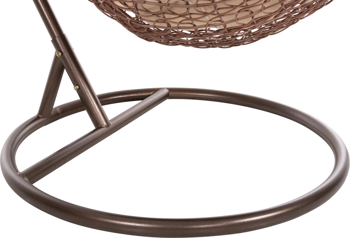 Viseče gnezdo MILLIE FH5996.05 kovinsko v rjavi barvi-sintetični ratan v rjavi Φ95x195Hcm