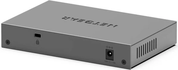 Preklopnik NETGEAR GS108Ev4, Gigabit Ethernet, 8 vrat, siv