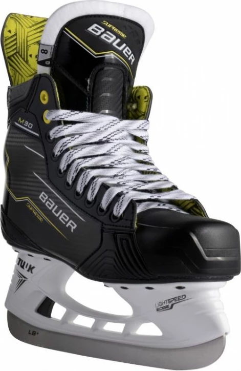 Hokejske drsalke Bauer Supreme M30 Sr, črne, moške
