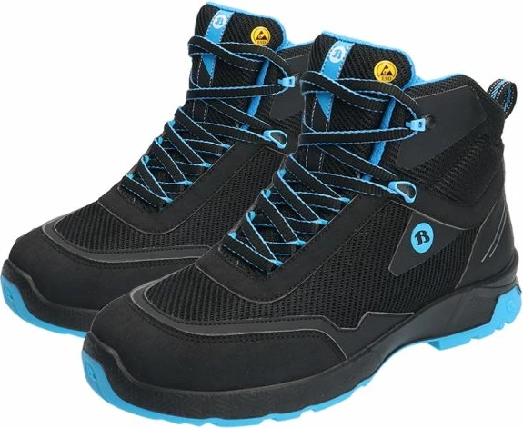 Pohodniške čevlje, Bata Industrials, visoki, črni