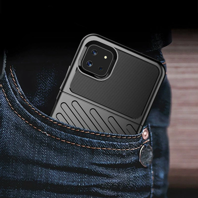 Ovitek za telefon Hurtel Thunder Case za Samsung Galaxy A22 5G, TPU, moder