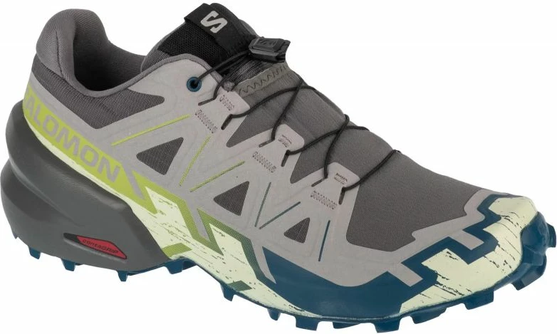 Tekmovalni copati za moške Salomon Speedcross 6, sivi