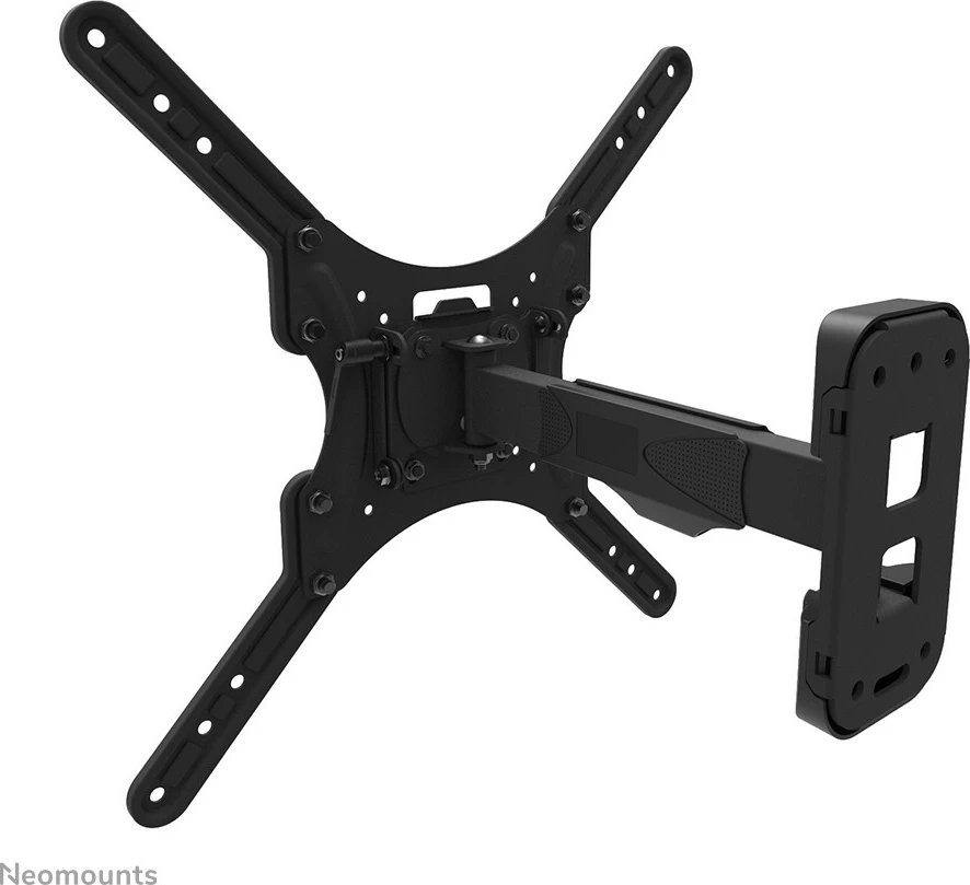 Stenski nosilec za TV Neomounts WL40-540BL14, full motion, 32–55 in, VESA 400x400, črn