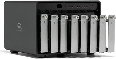 Zunanja naprava za shranjevanje OWC ThunderBay 8, Thunderbolt 3, črna