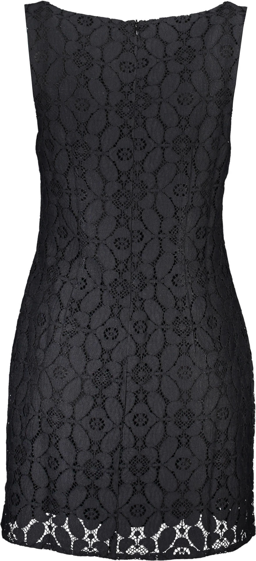 Kratka ženska obleka DESIGUAL, črna