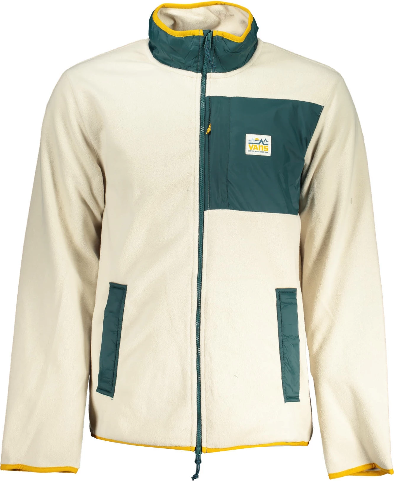 Pulover z zadrgo, bež, VANS, za moške