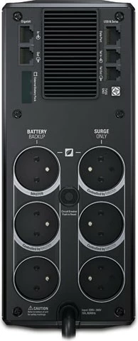 Neprekinjeno napajanje (UPS) APC Back-UPS Pro BR1500G-FR, 1500 VA, 865 W, stolp, črn