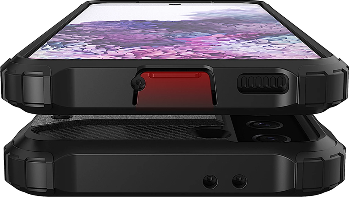 Ovitek za telefon Hybrid Armor Hurtel za Samsung Galaxy S23, moder