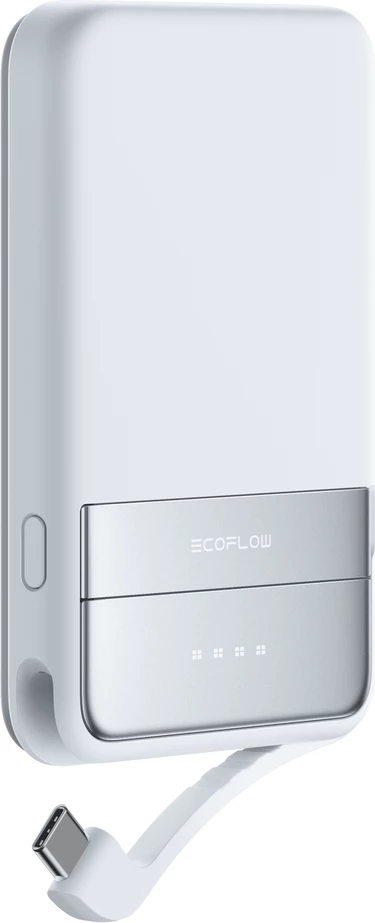 Prenosni polnilec 5000 mAh EcoFlow RAPID, magneten, moder