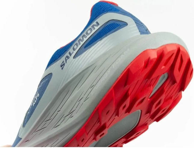 Tekstilne tekaške superge Salomon Glide Max TR Run The Alps, modre, za moške in ženske